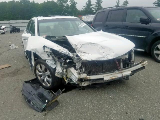 1HGCP26808A129381 - 2008 HONDA ACCORD EXL WHITE photo 9