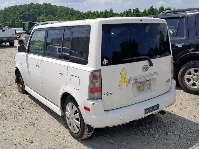 JTLKT324550219419 - 2005 TOYOTA SCION XB 白色 照片 3