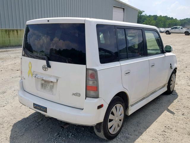 JTLKT324550219419 - 2005 TOYOTA SCION XB 白色 照片 4