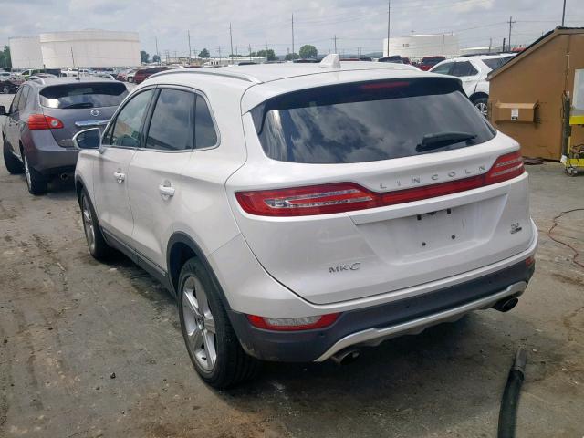 5LMCJ1A90FUJ09310 - 2015 LINCOLN MKC WHITE photo 3