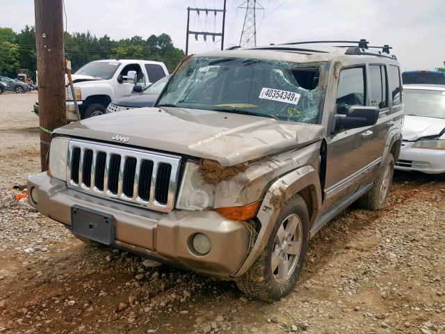 1J8HG58N76C295965 - 2006 JEEP COMMANDER 灰色 照片 2