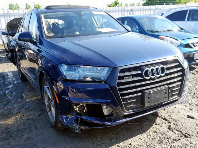 WA1WABF75JD039954 - 2018 AUDI Q7 TECHNIK BLUE photo 1