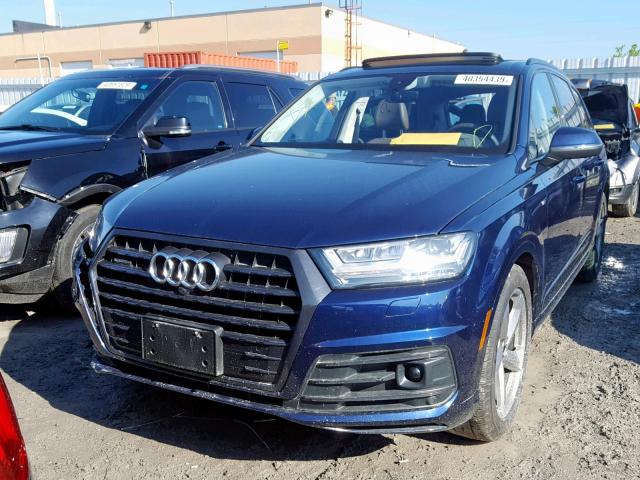 WA1WABF75JD039954 - 2018 AUDI Q7 TECHNIK BLUE photo 2