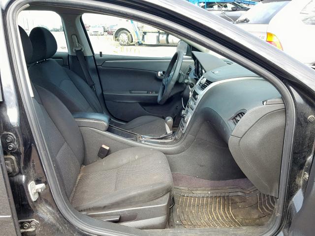 1G1ZC5EBXAF266753 - 2010 CHEVROLET MALIBU 1LT BLACK photo 5