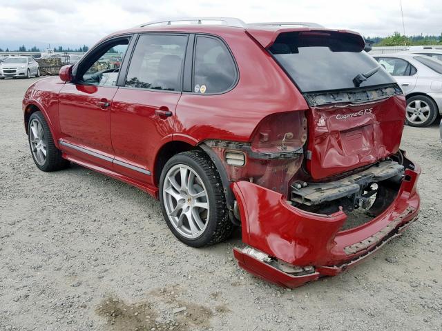 WP1AD2AP1ALA61887 - 2010 PORSCHE CAYENNE GT RED photo 3