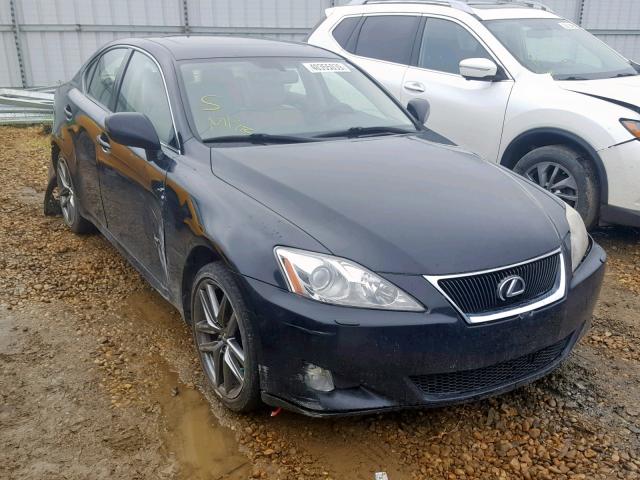 JTHCK262665005726 - 2006 LEXUS IS 250 BLACK photo 1