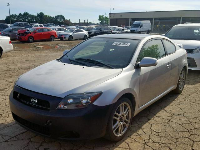 JTKDE177970192033 - 2007 TOYOTA SCION TC ნაცრისფერი ფოტო 2