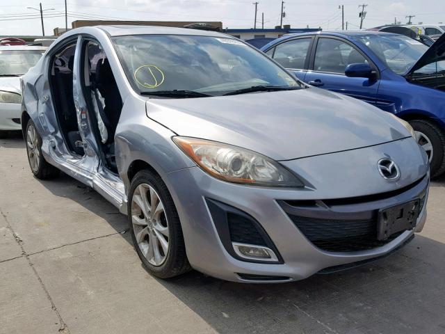 JM1BL1S54A1102511 - 2010 MAZDA 3 S GRAY photo 1