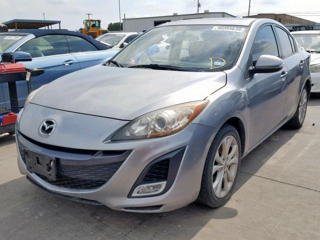 JM1BL1S54A1102511 - 2010 MAZDA 3 S GRAY photo 2