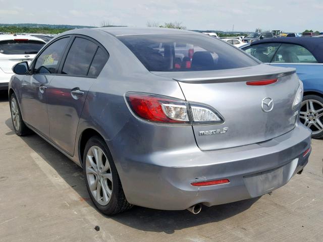 JM1BL1S54A1102511 - 2010 MAZDA 3 S GRAY photo 3