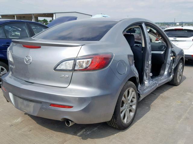 JM1BL1S54A1102511 - 2010 MAZDA 3 S GRAY photo 4