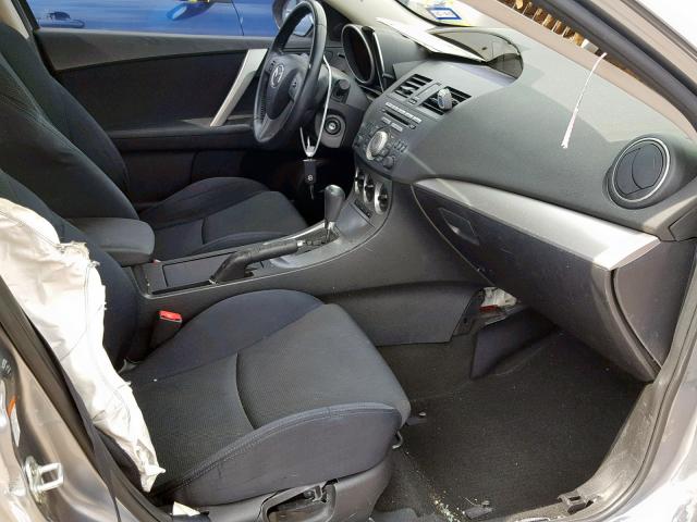 JM1BL1S54A1102511 - 2010 MAZDA 3 S GRAY photo 5