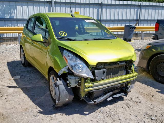 KL8CD6S95DC500961 - 2013 CHEVROLET SPARK 1LT GREEN photo 1