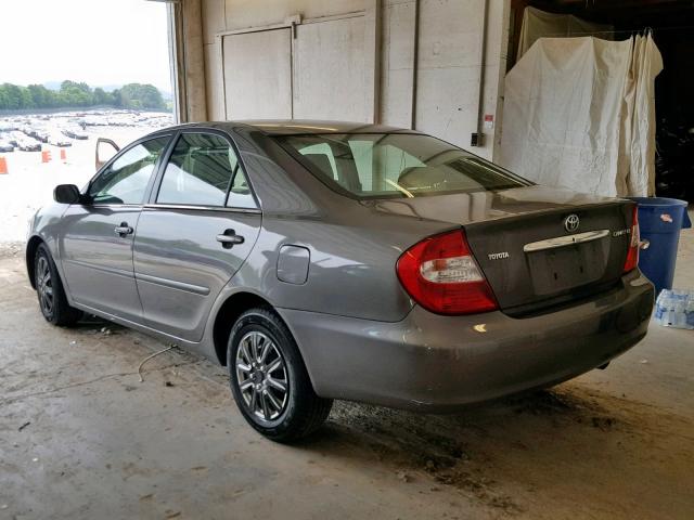 4T1BE32K34U885010 - 2004 TOYOTA CAMRY LE GRAY photo 3