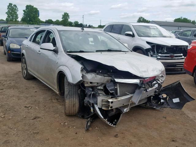 1G8ZS57B19F123820 - 2009 SATURN AURA XE SILVER photo 1