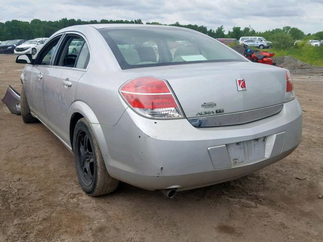 1G8ZS57B19F123820 - 2009 SATURN AURA XE SILVER photo 3