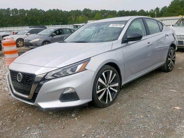 1N4BL4CW3KC186275 - 2019 NISSAN ALTIMA SR SILVER photo 2