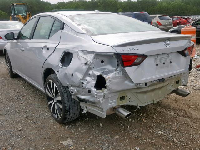 1N4BL4CW3KC186275 - 2019 NISSAN ALTIMA SR SILVER photo 3