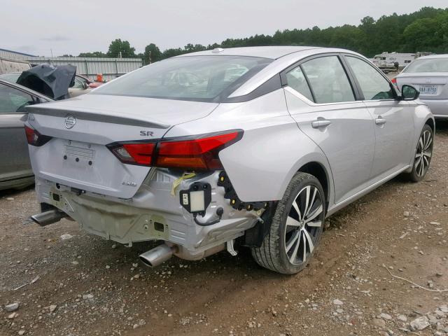 1N4BL4CW3KC186275 - 2019 NISSAN ALTIMA SR SILVER photo 4