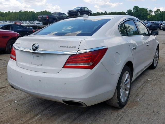 1G4GB5G37GF133749 - 2016 BUICK LACROSSE WHITE photo 4