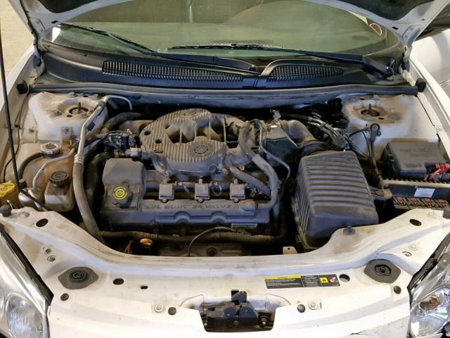 1C3EL55R04N276547 - 2004 CHRYSLER SEBRING LX WHITE photo 7