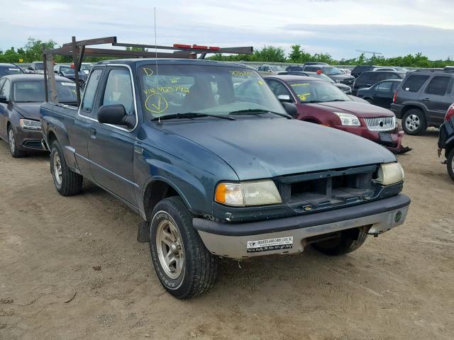 4F4YR16C1XTM25792 - 1999 MAZDA B2500 CAB GREEN photo 1