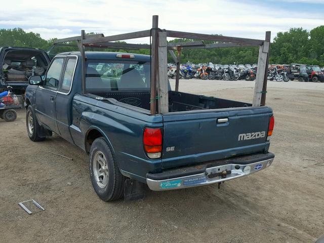 4F4YR16C1XTM25792 - 1999 MAZDA B2500 CAB GREEN photo 3