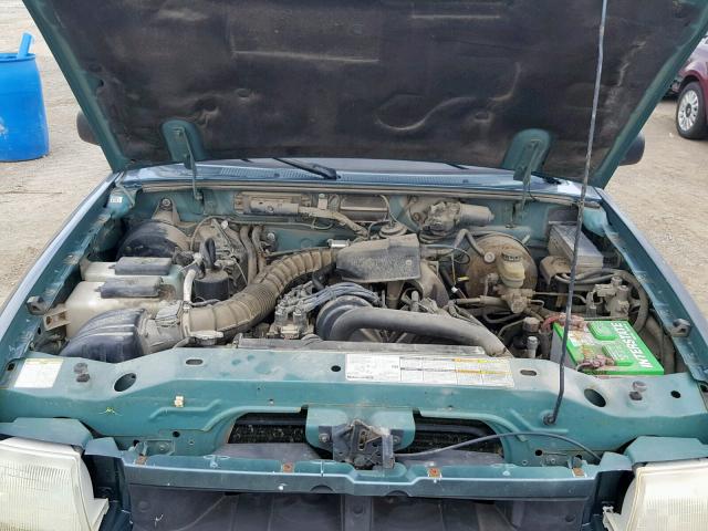 4F4YR16C1XTM25792 - 1999 MAZDA B2500 CAB GREEN photo 7