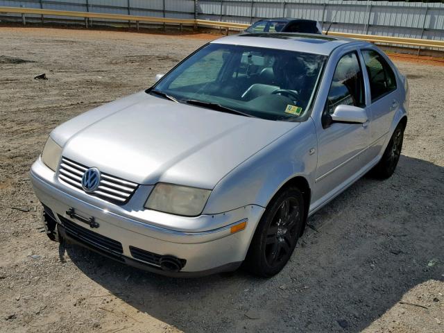 3VWSE69MX4M035504 - 2004 VOLKSWAGEN JETTA GLS GRAY photo 2