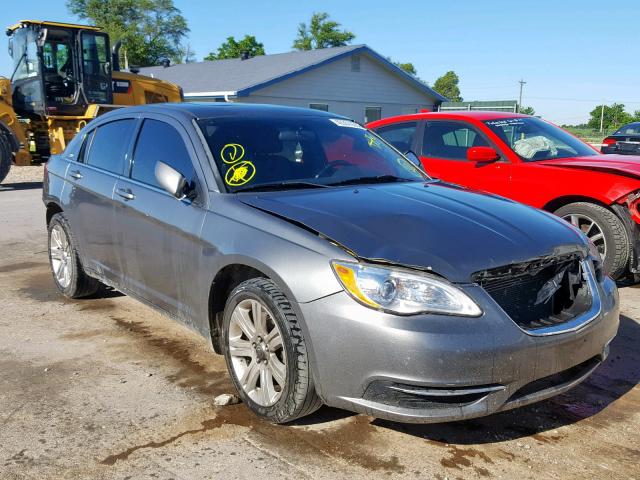 1C3CCBBB4CN120751 - 2012 CHRYSLER 200 TOURIN GRAY photo 1