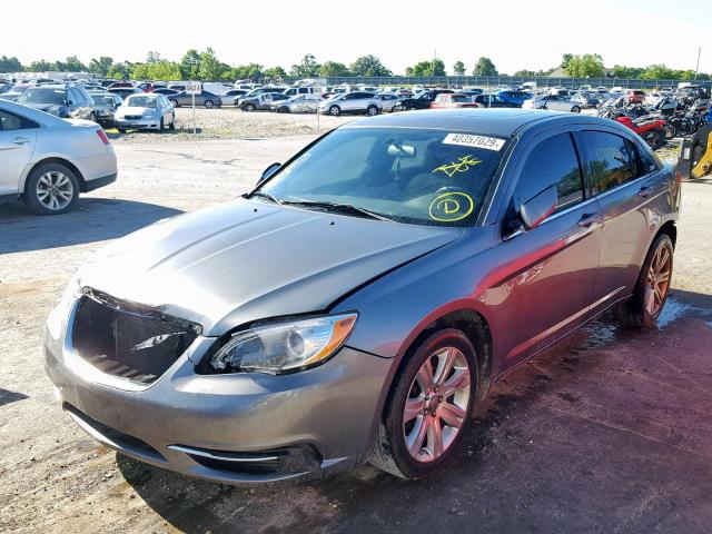 1C3CCBBB4CN120751 - 2012 CHRYSLER 200 TOURIN GRAY photo 2