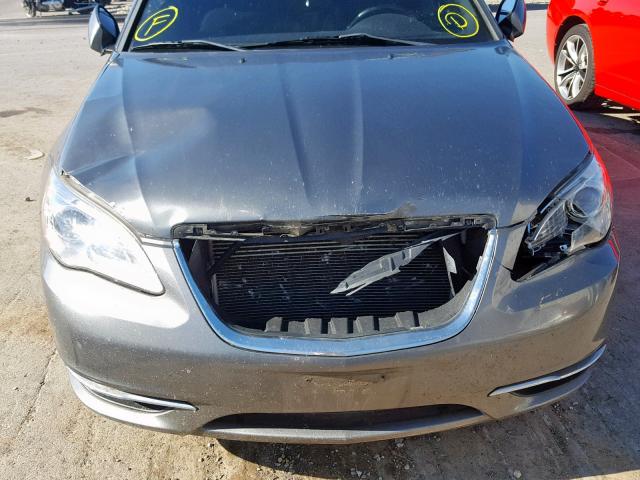 1C3CCBBB4CN120751 - 2012 CHRYSLER 200 TOURIN GRAY photo 9