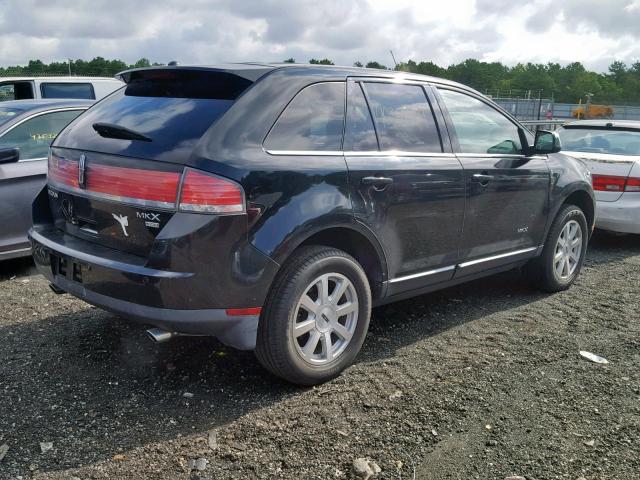 2LMDU88CX8BJ16402 - 2008 LINCOLN MKX BLACK photo 4