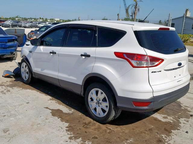 1FMCU0F75GUA35833 - 2016 FORD ESCAPE S WHITE photo 3