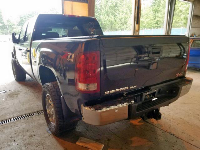 1GT423CG7BF192832 - 2011 GMC SIERRA K35 BLACK photo 3