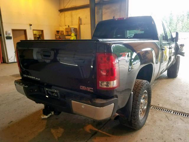 1GT423CG7BF192832 - 2011 GMC SIERRA K35 BLACK photo 4