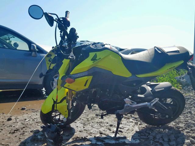 MLHJC7517J5000388 - 2018 HONDA GROM YELLOW photo 10