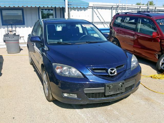 JM1BK343691233283 - 2009 MAZDA 3 S BLUE photo 1