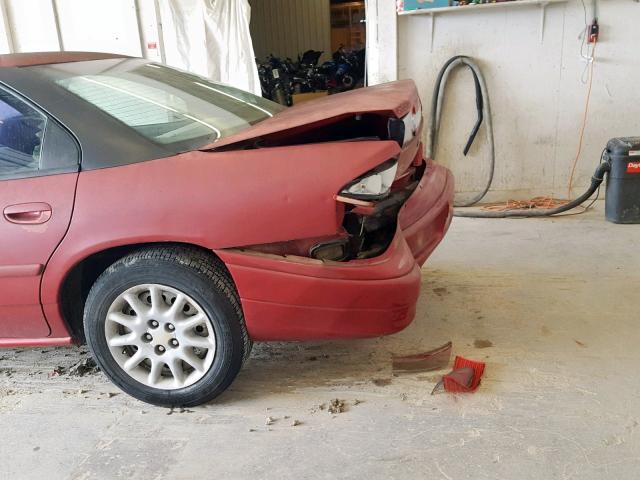 2B3HD46TXVH602876 - 1997 DODGE INTREPID MAROON photo 9