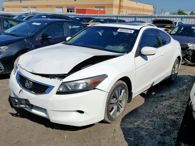 1HGCS1B87AA801246 - 2010 HONDA ACCORD EXL WHITE photo 2