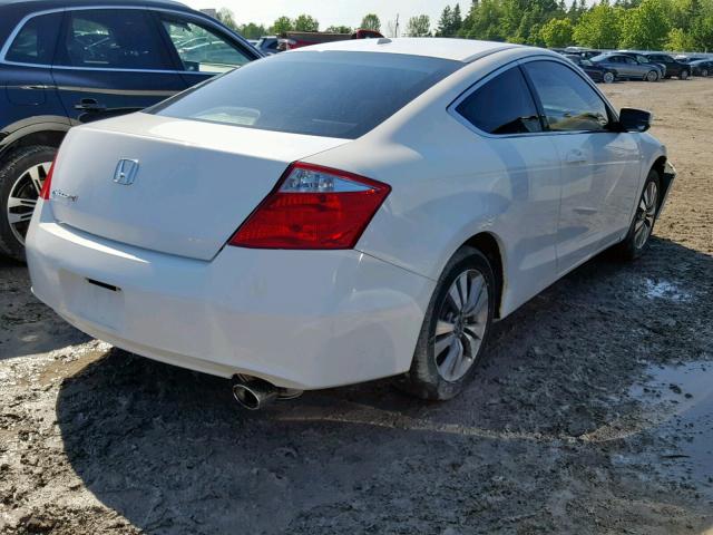 1HGCS1B87AA801246 - 2010 HONDA ACCORD EXL WHITE photo 4