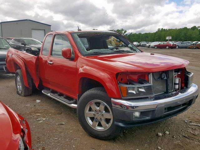 1GCJTDFE4C8143822 - 2012 CHEVROLET COLORADO L RED photo 1