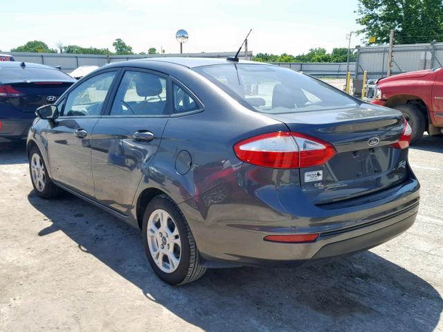 3FADP4BJ5GM202100 - 2016 FORD FIESTA SE GRAY photo 3