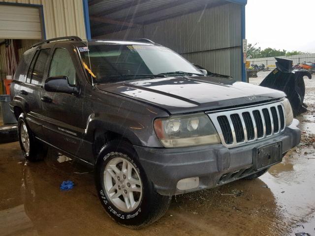 1J4GX48SX3C504611 - 2003 JEEP GRAND CHER GRAY photo 1