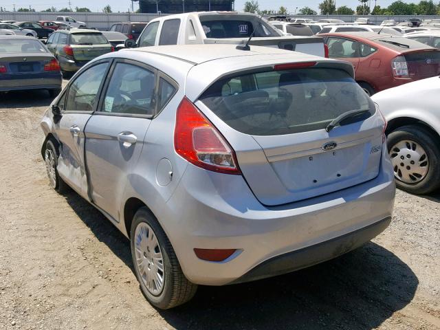 3FADP4TJ9GM170122 - 2016 FORD FIESTA S SILVER photo 3