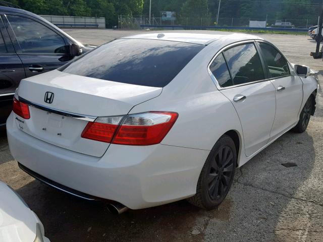 1HGCR2F89EA084852 - 2014 HONDA ACCORD EXL WHITE photo 4