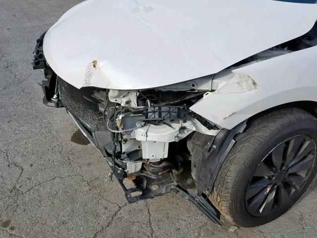 1HGCR2F89EA084852 - 2014 HONDA ACCORD EXL WHITE photo 9