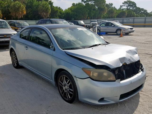 JTKDE177X50032949 - 2005 TOYOTA SCION TC ლურჯი ფოტო 1