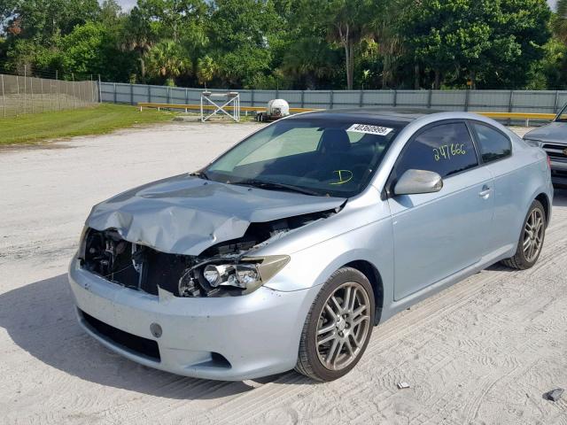 JTKDE177X50032949 - 2005 TOYOTA SCION TC ლურჯი ფოტო 2