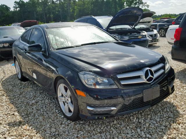 WDDGJ4HB2DG063306 - 2013 MERCEDES-BENZ C 250 BLACK photo 1